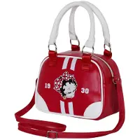 KARACTERMANIA Betty Boop Varsity Bowling Fashion Tasche Rot Rot One Size