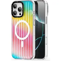 DUX Apple iPhone 16 Pro Max - Zest Series Flip Case, Gradient Rainbow (Apple iPhone 16 Pro Max), Coque pour téléphone portable, Multicolore