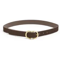 Pieces Ceinture 'PCJUVA' brun foncé