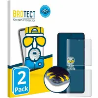BROTECT Full-Screen Protection Mat (2 pcs, Samsung Galaxy Z Flip7), Téléphone portable : film de protection, Transparent