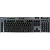 Logitech G G915 X - Clavier - LIGHTSPEED - rétroéclairage - sans fil - Bluetooth 5,0, 2,4 GHz, USB - AZERTY - allemand - Commutateur de touches : GL Linear - noir (920-012697)