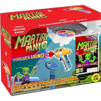 Games Switch Martian Panic Game And Blaster Gun Bundle Code In Box Transparent PAL Transparent PAL