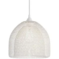 Creative Cables Metal Ghostbell Xl Cage Lampshade Beige