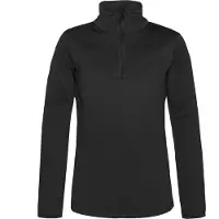 Protest Pull de Ski Protest Fille Refabrizoy Jr 1/4 Zip True Black-Taille 128