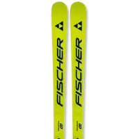 Fischer Rc4 Worldcup Gs M Plate Woman Alpine Skis Jaune 183 Femme