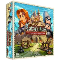 Sd Games Jeu de société d'adresse Châteaux et catapultes Siège Multicolore Multicolore Taille unique