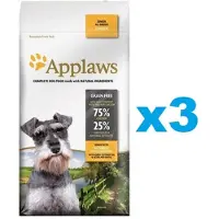 Applaws Dog Dry Senior - Poulet pour chiens âgés - 6 kg (3x2 kg)