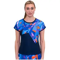 BIDI BADU Spike Short Sleeve T-shirt Bleu M Femme