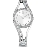 Swarovski Montre à affichage analogique 'Hyperbola' argent / transparent