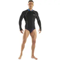 Seac Sub Lover Long Diving Jacket 2 Mm Noir M Homme