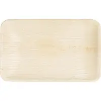 Ginza.se Assiette Feuille de Palmier 16x24 cm 10pcs