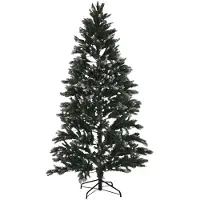 Esprit Arbre de Noël Home vert métal polyéthylène enneigé 130 x 130 x 210 cm