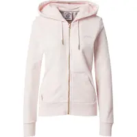 Superdry Essential Logo Full Zip Sweatshirt Beige 2XL Femme