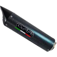 Gpr Exhaust Systems Tiburon Poppy Triumph Daytona 675 09-12 Homologated Muffler Noir Homologated