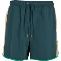 Urban Classics Retro Look Swimming Shorts Vert 2XL Homme