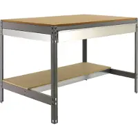 Simonwork (bancos De Trabajo) Etabli Simonwork Bt0 Box 1500 Gris/bois Gris/bois 842x1510x760 -