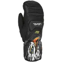 Level Sq Cf Mittens Noir 4XL Enfants