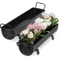 Relaxdays Blumenkasten (14 x 61 x 16.50 cm)