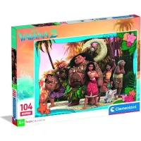 Clementoni Puzzle 104 Super Couleur Moana 2 25787