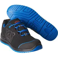 Mascot Chaussures de sécurité Noir/bleu corail, taille 45 F0210-702-0911