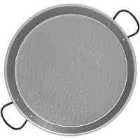 Vaello La Valenciana 76629 46 Cm Paella Pan Argenté