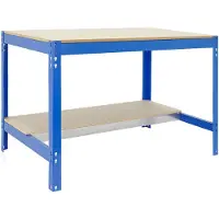 Simon Rack Etabli Simonwork Bt0 1200x750 Bleu/bois Bleu/bois 842x1210x760 -