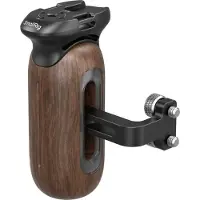SmallRig 5237 Poignée latérale en bois avec vis 1/4"-20