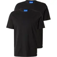 HUGO T-Shirt 'Naolo' bleu / noir / blanc