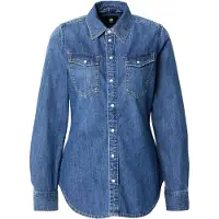 G-Star Chemise Slim Western - Bleu foncé - Femmes
