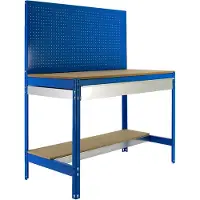 Simonwork (bancos De Trabajo) Bt2 Box Metal Shelf 1445x1510x610 Mm Bleu