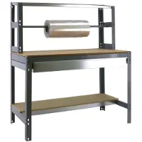 Simonwork (bancos De Trabajo) Etabli Simonwork Bt4 Box 1500 Gris/bois Gris/bois 1445x1510x760 -