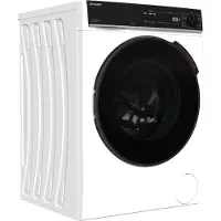 Sharp Lave-linge ES-WNFB814CWDA-DE (8 kg, classe énergétique A-20%, 1400 tours/minute), (WiFi, moteur Inverter, vapeur, AquaStop), blanc