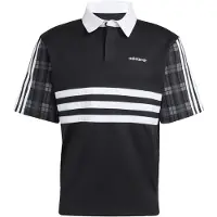 Adidas Polo Tartan Regular Rugby Polo hommes - Noir - EU M