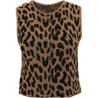 Only Petite Tops en tricot 'ONLVIENNA' umbra / noir