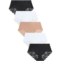 Next Slip nude / noir / blanc