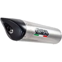 Gpr Exhaust Systems Tiburon Titanium Cbr 600 Rr 07-16 Not Homologated Slip On Muffler Noir,Argenté Homologated