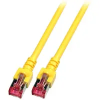 EFB Elektronik K5511.50 RJ45 Patchkabel S/FTP, Cat.6, LSZH, 50m, gelb