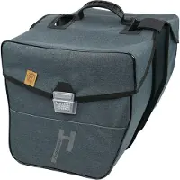 Haberland Sac double eMotion 4nature anthracite, 31x31x16cm, 31ltr