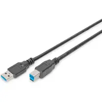 Digitus Ak-300115-018-s 1.8 M Usb-a To Usb-b Cable Noir