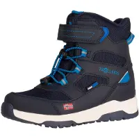 TROLLKIDS Lofoten Pro Snow Boots Bleu EU 35 Garçons,Filles