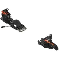 Salomon - Fixations de ski de randonnée - Mtn Summit 12 BR Burnt Orange - Taille 110 mm - Noir