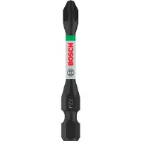Bosch Embout de vissage PRO Pozidriv Impact Bit, PZ2, 55 mm, 2 pcs. (Cruciforme Pozidriv PZ)