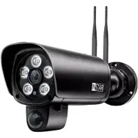Instar IN-9808 4K schwarz 18001 IPÜberwachungskamera (IN-9808 4K schwarz 18001)