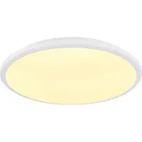 Globo Plafonnier Salon LED Rond Blanc 35 cm Lampe de couloir 41569-18W