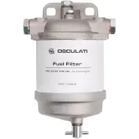 Osculati Filtre diesel CAV 296 évacuation d'eau , 1 pièce