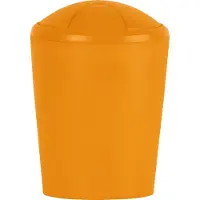 Spirella 7610583104762, 5 litres, forme ronde, en polypropylène (PP), couleur orange, diamètre 20 cm, hauteur 280 mm