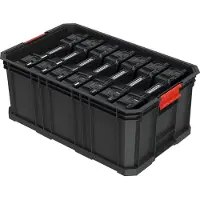 Kistenberg Modulární přepravní box se 7 organizéry MODULAR SOLUTION 520x329x210 mm -barva: černá