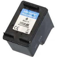 PrintAbout Cartouche compatible pour HP 302 (F6U66AE) - Noir