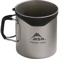 MSR - Tasse en titane - Titan Cup en Silicone - Gris