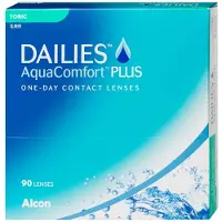 Alcon AquaComfort Plus 90 Toric (+4, Lentille journalière, 90 pcs, Torique)
